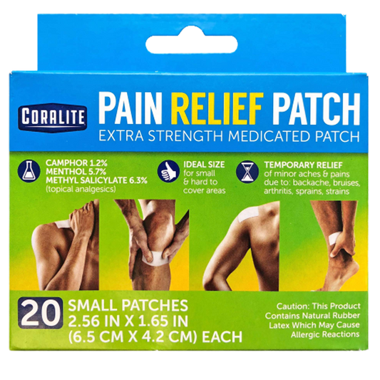 Coralite pain relief patch extra sterke medicatie patch