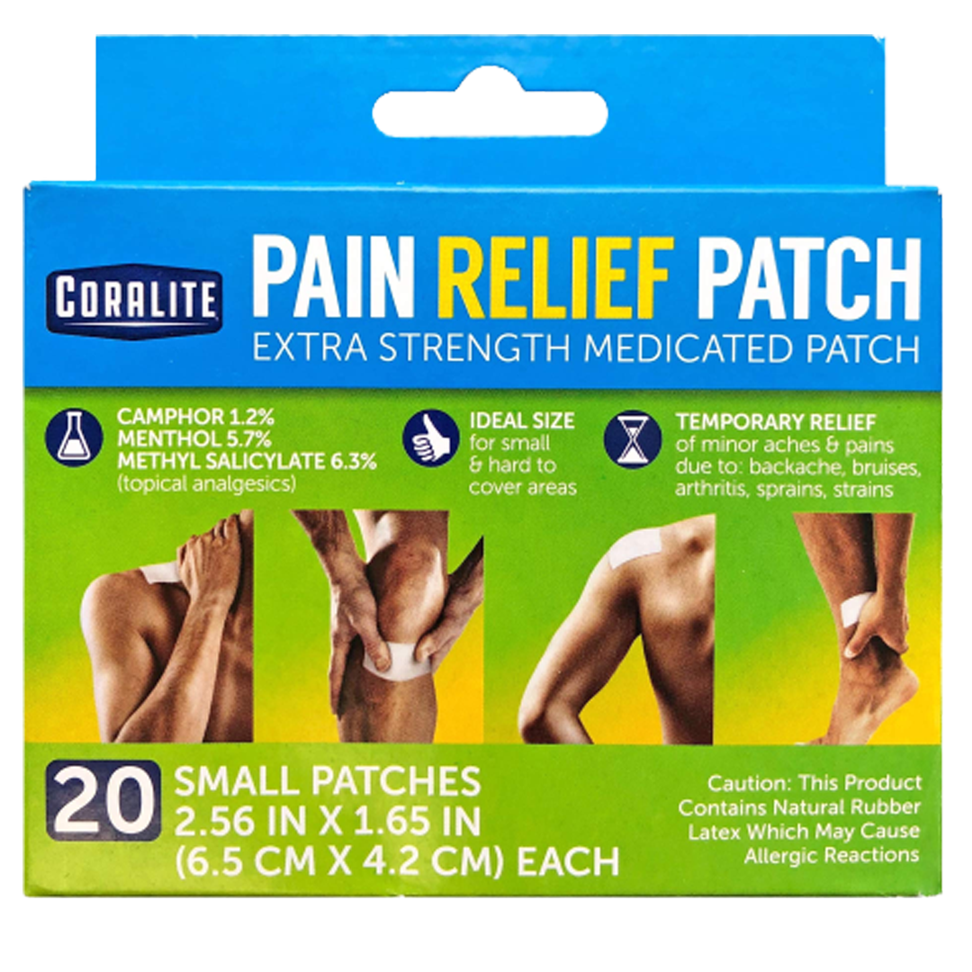 Coralite pain relief patch extra sterke medicatie patch