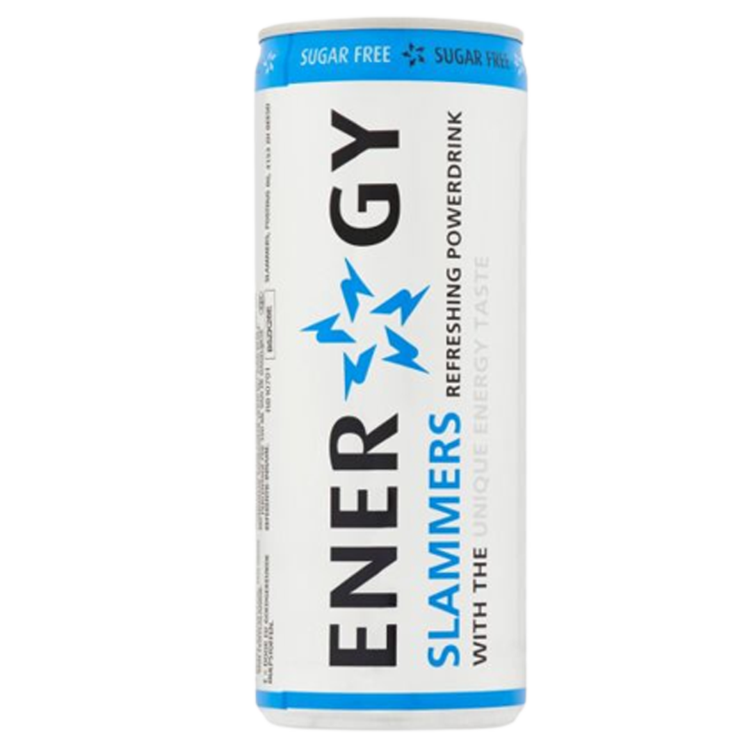 Slammers energy drink sugar free
