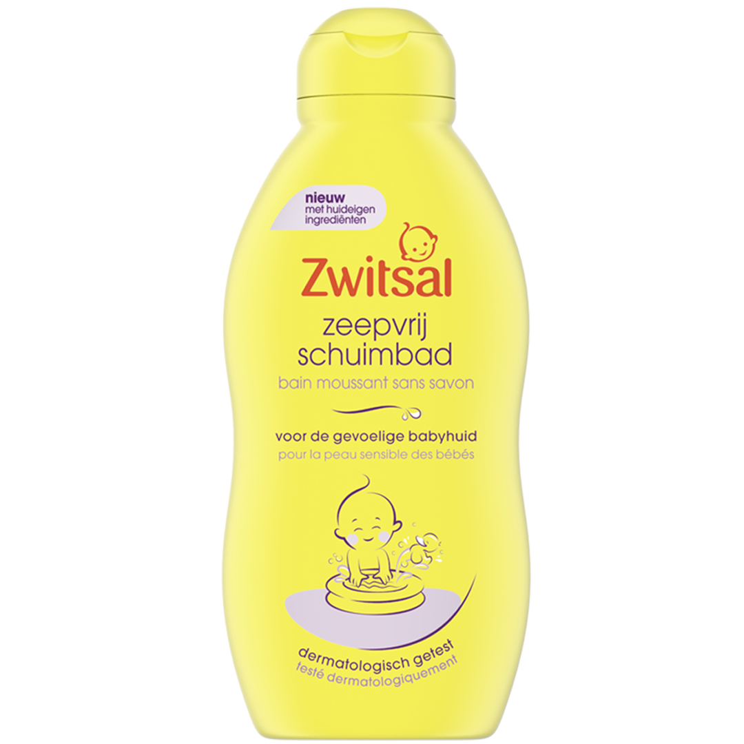 Zwitsal zeepvrij schuimbad